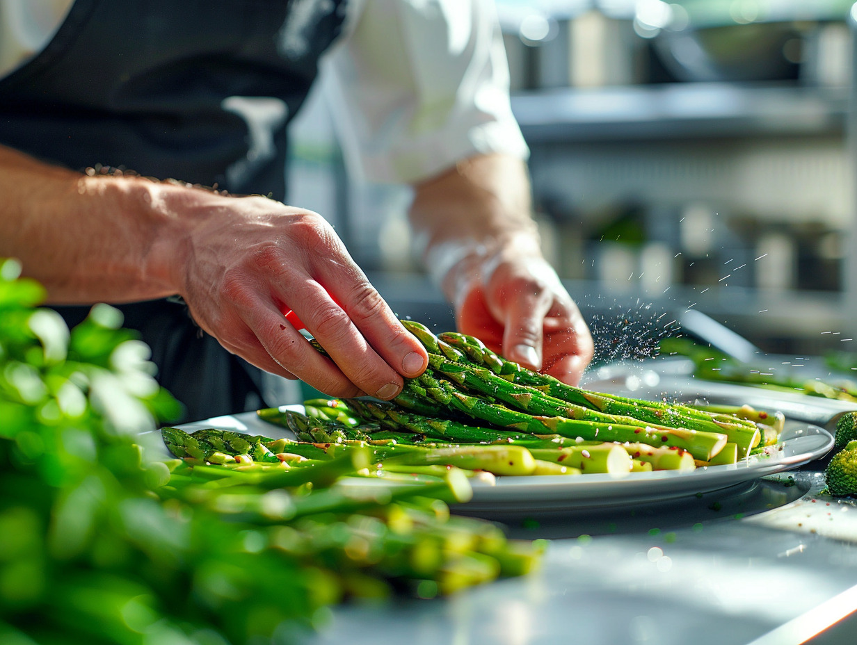 asperges cuisson