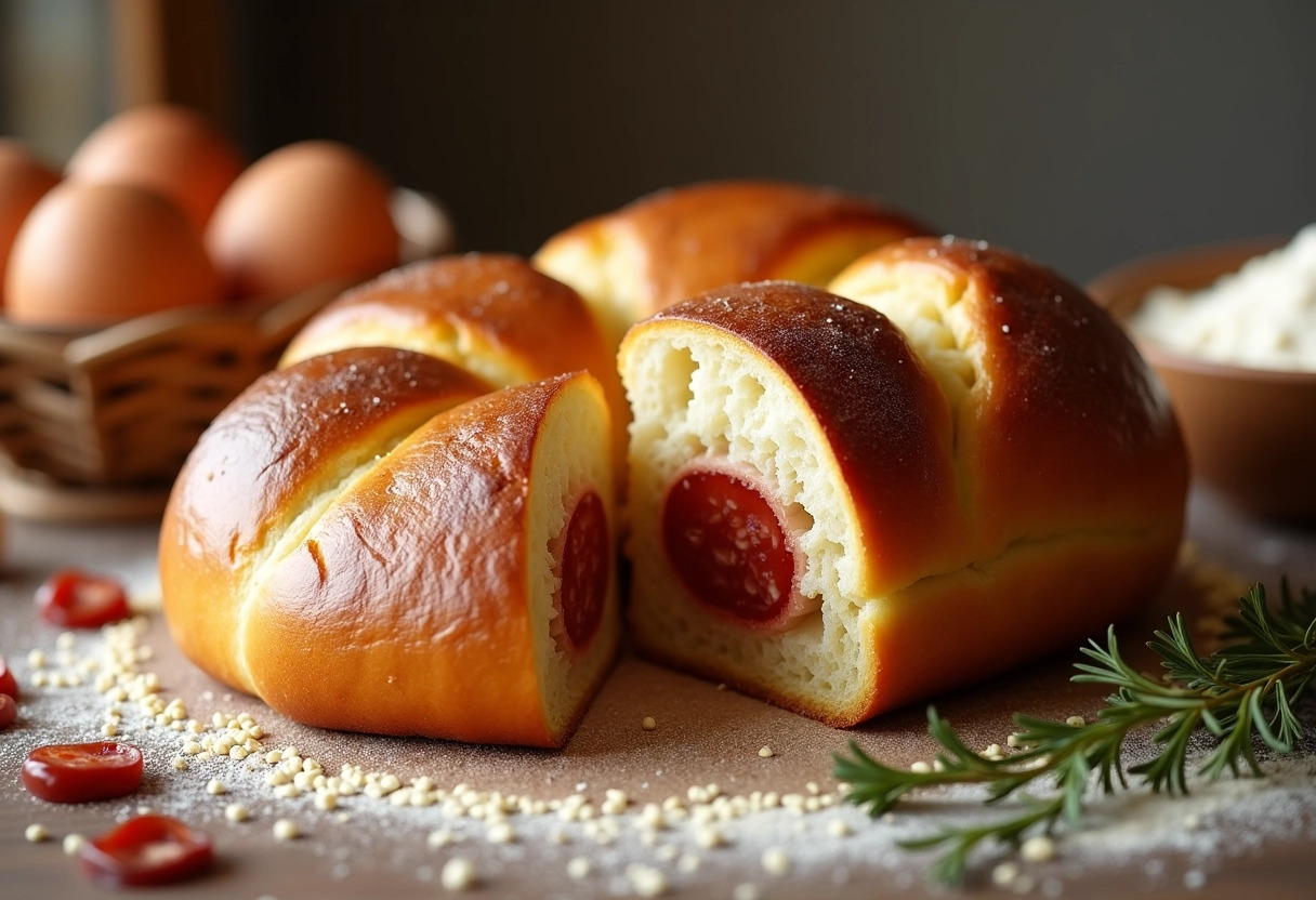 brioche saucisson